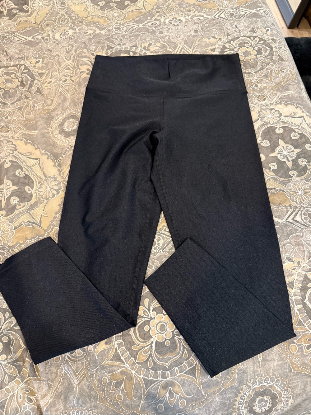 aerie Black Stretch Ponte Leggings